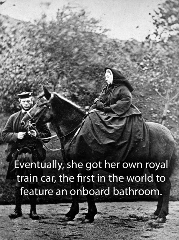 Queen Victoria On Horseback