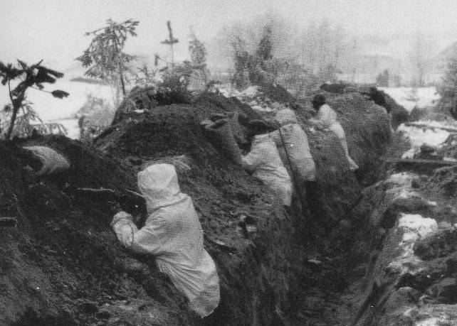 Winter War Trenches
