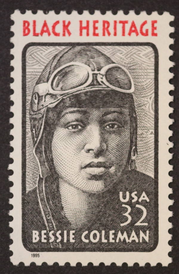 Stamp Of Bessie Coleman