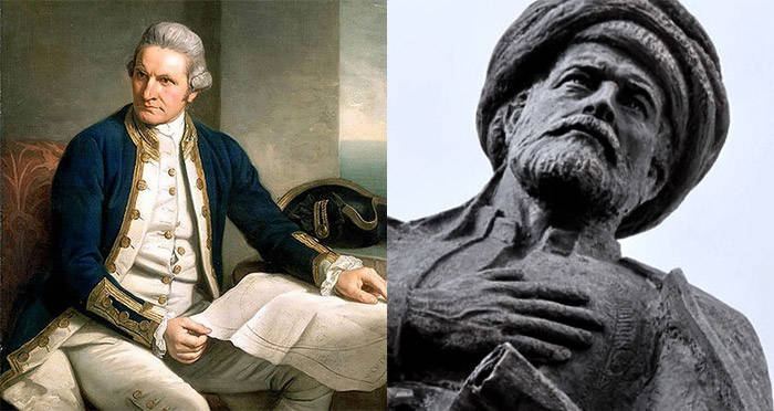 James Cook Piri Reis Map