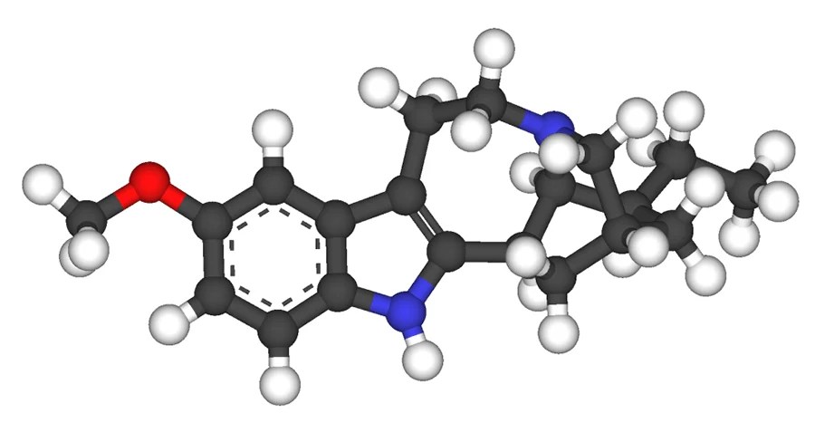Ibogaine Molecule