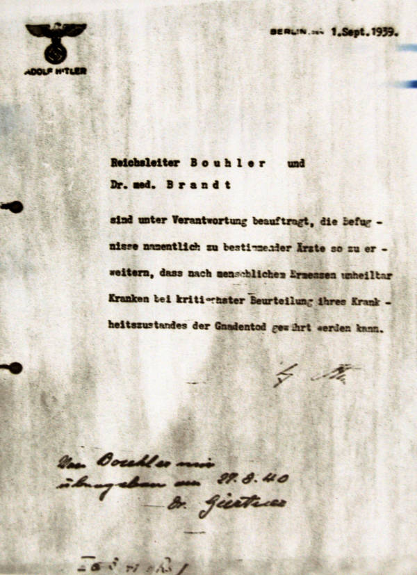 Memo From Hitler