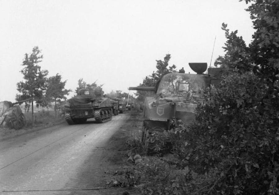 Operation Market Garden Tanks Road