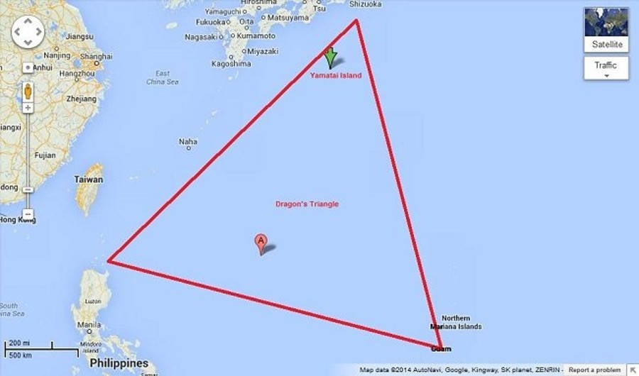 Dragons Triangle Map