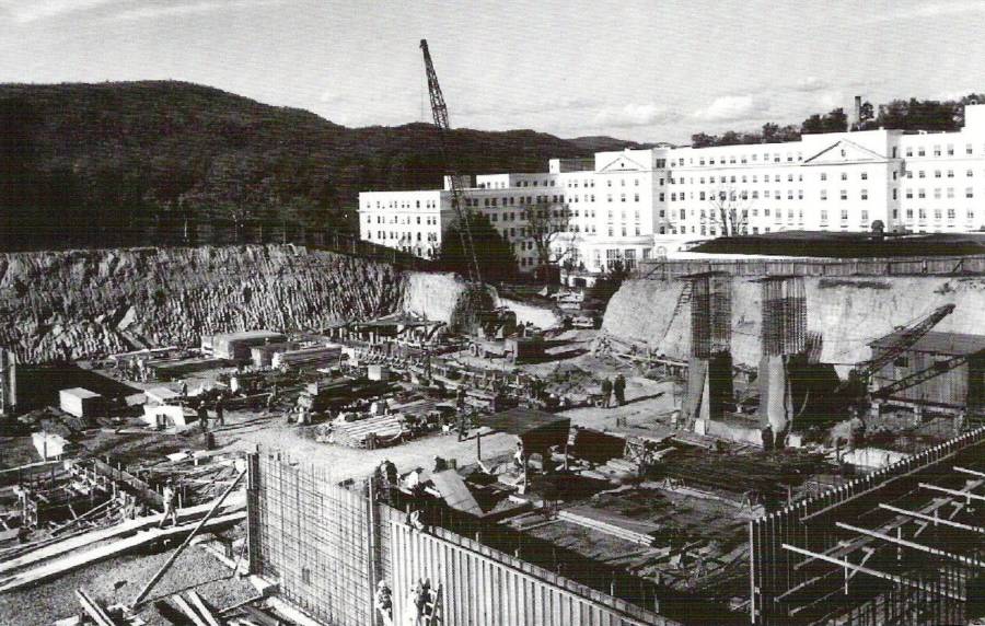 Construction Of The Greenbrier Bunker