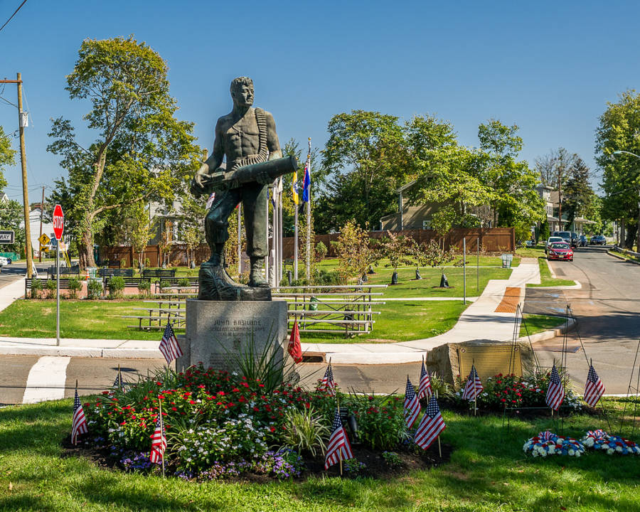 John Basilone Statue