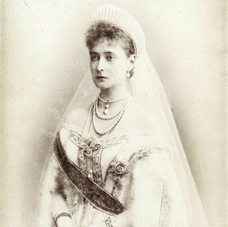 Alexandra Feodorovna Wedding In 1894