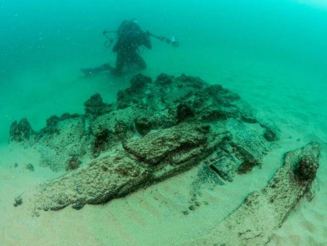 Sunken Ship Near Portugal