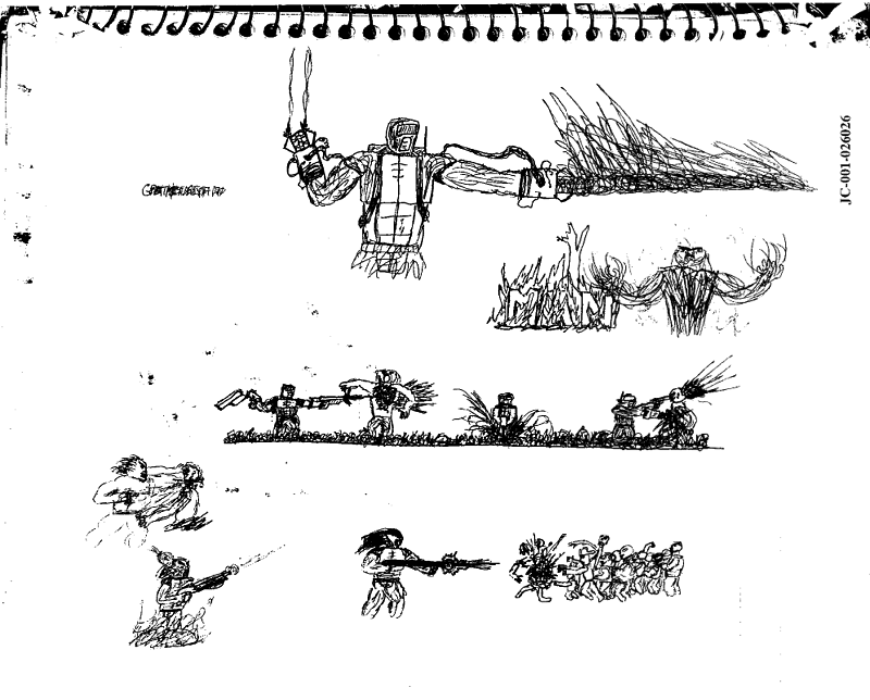Eric Harris Drawings