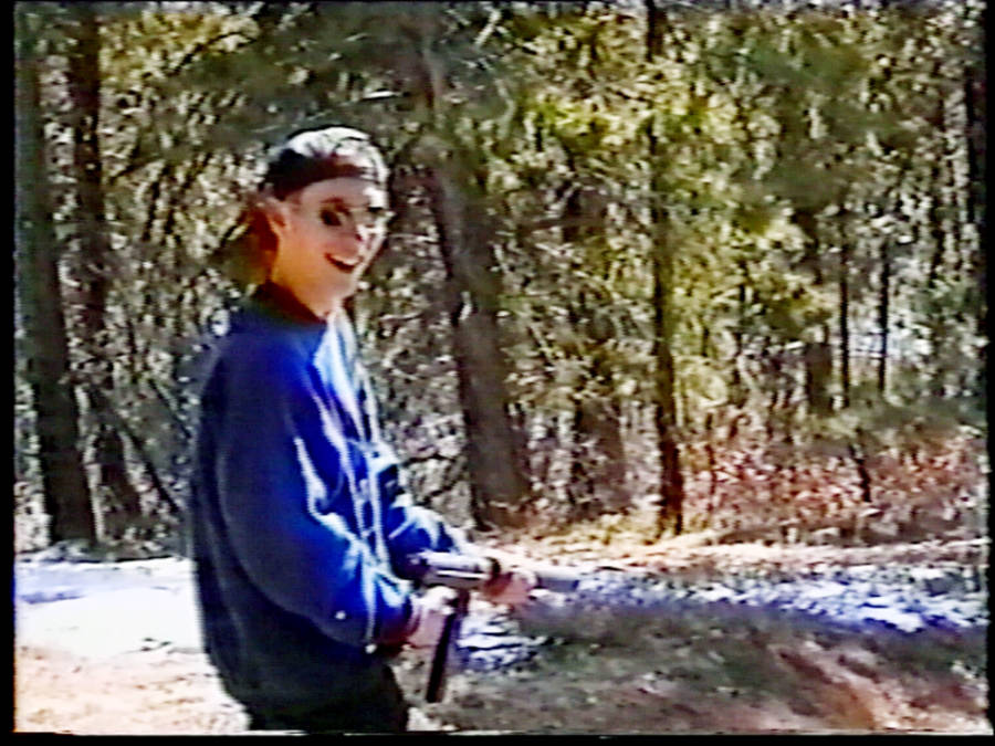 Eric Harris With A Gun
