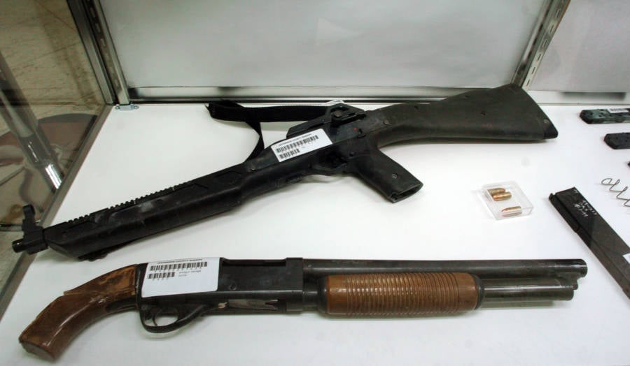 Guns Used In Columbine Shooting