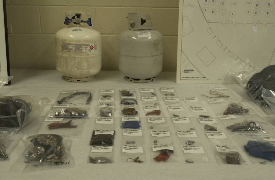 Propane Bombs From Columbine High School Massacre