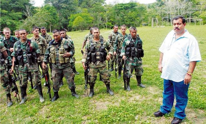 Berna With Defense Forces Of Columbia