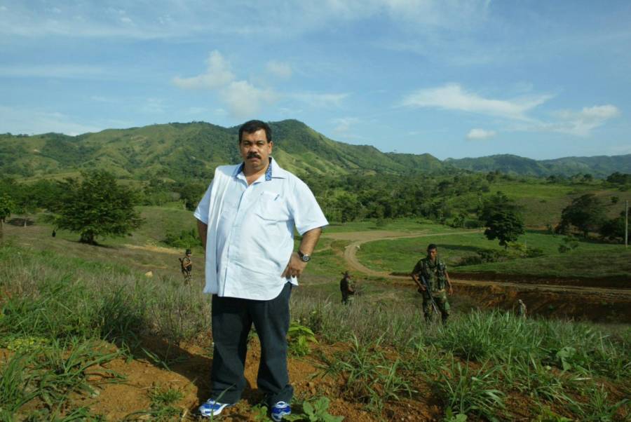 Don Berna In A Field