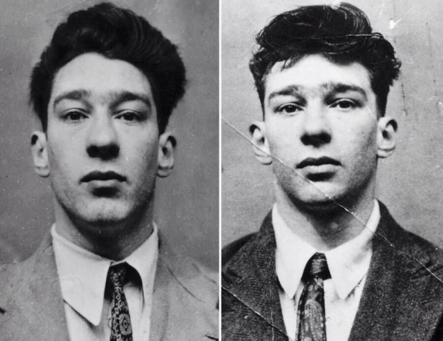 Early Mugshot Of The Kray Twins