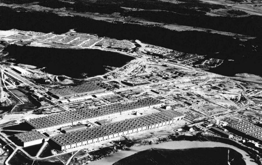 Manhattan Project Aerial View