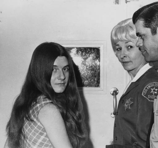 Patricia Krenwinkel In Police Custody