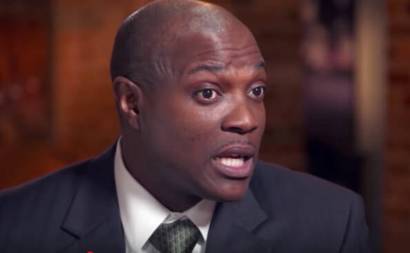 Nick Hillary Being Interviewed