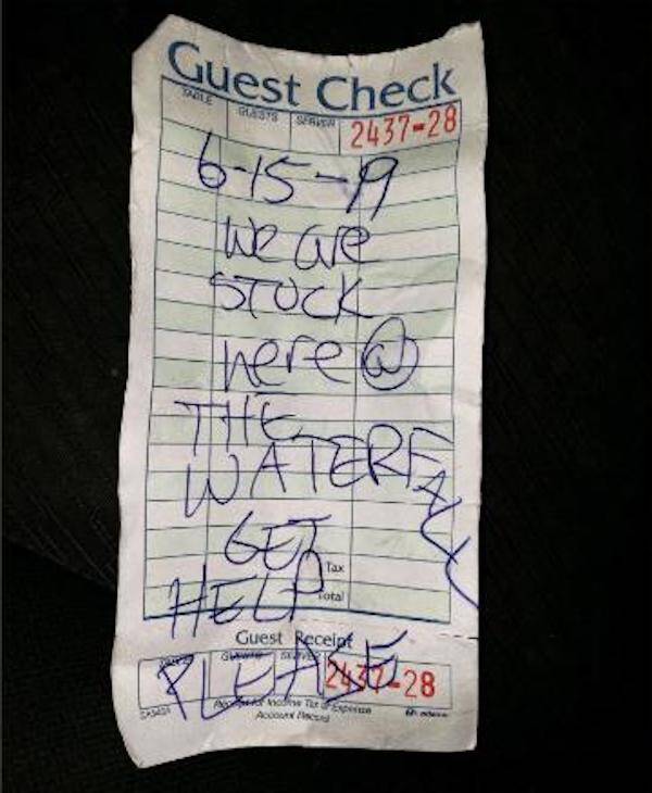 Message In A Bottle Note