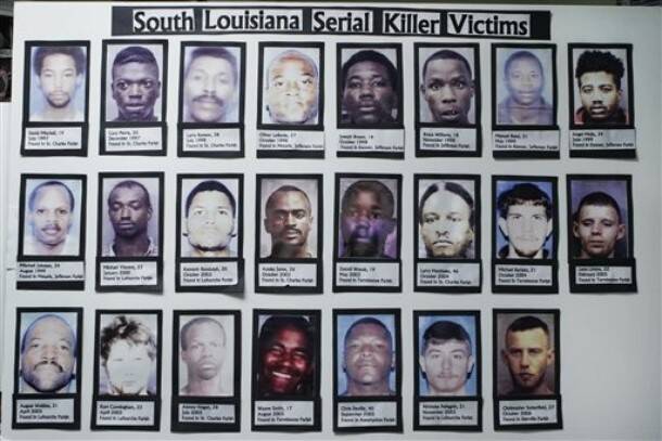 Victims Of The Bayou Serial Killer
