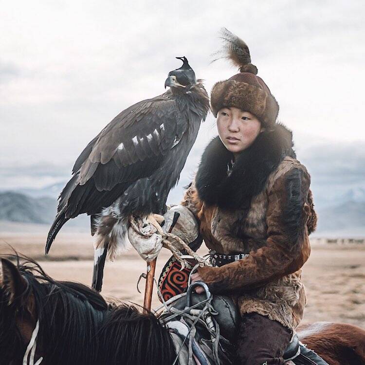 Mongolian Eagle Hunters