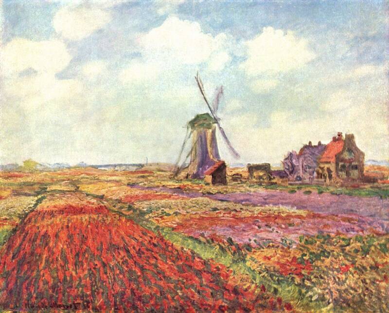 Monet&rsquo;s Painting Of The Tulip Fields