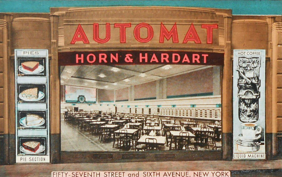 Horn &amp; Hardart Postcard