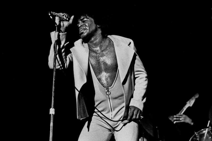 James Brown Performing