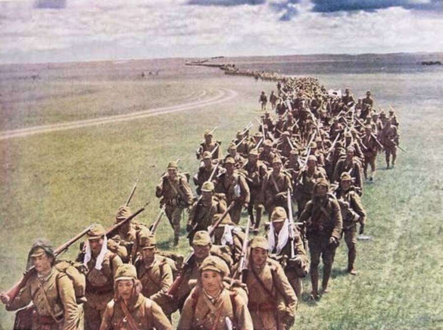 Japanese Military In Mongolia