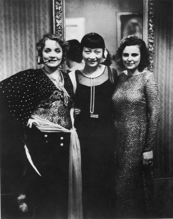Marlene Dietrich And Anna May Wong