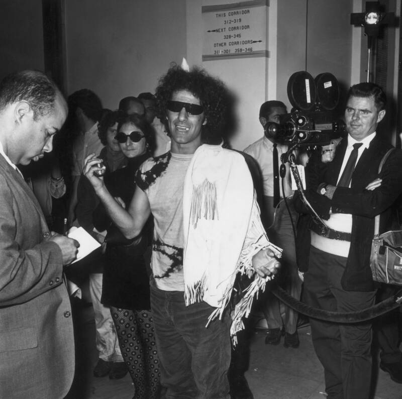 Abbie Hoffman Before Congress