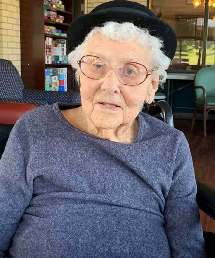 Helen Viola Jackson In Glasses