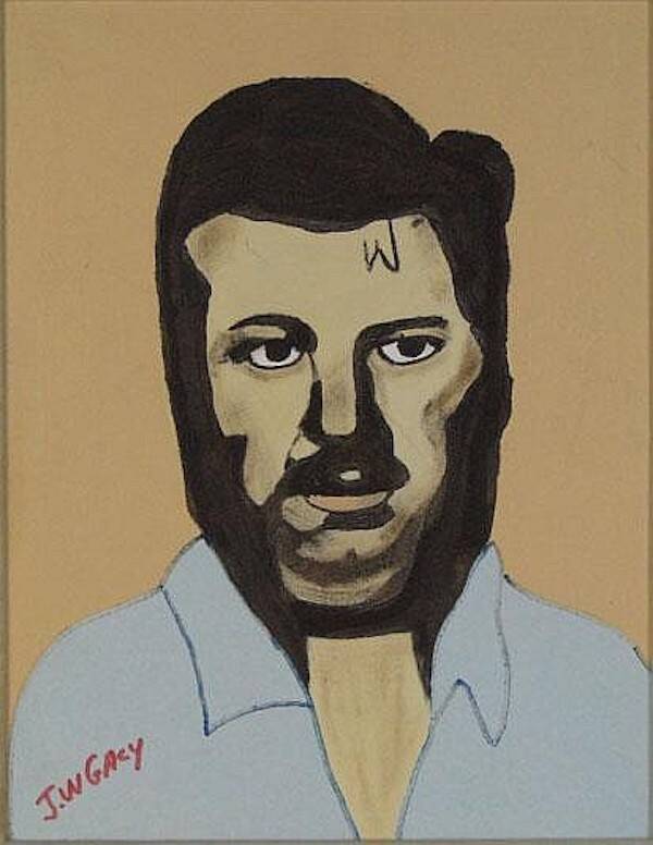 John Wayne Gacy's Paintings In 25 Disturbing Images