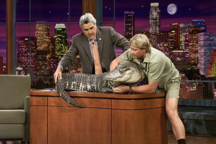 Steve Irwin On Jay Leno