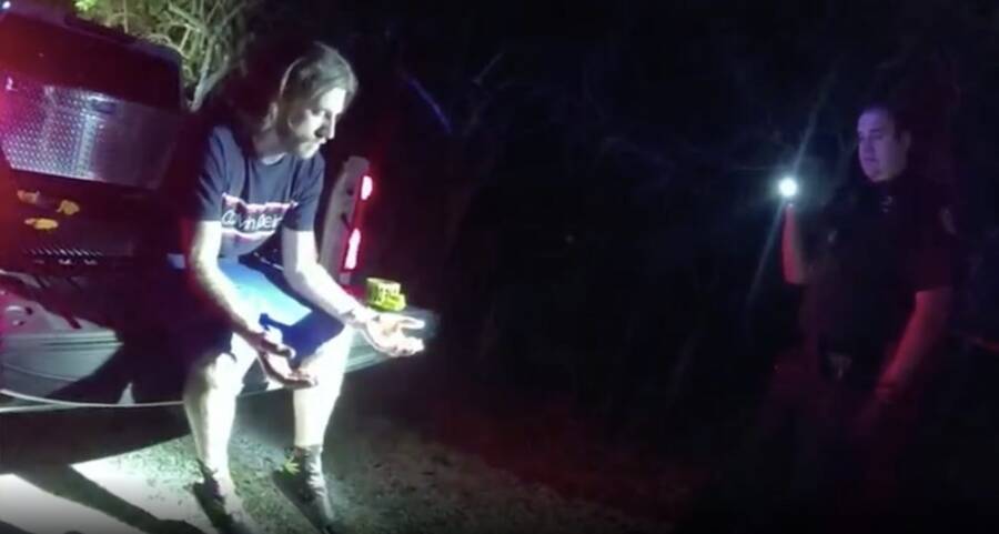 Kolby Parker During Arrest