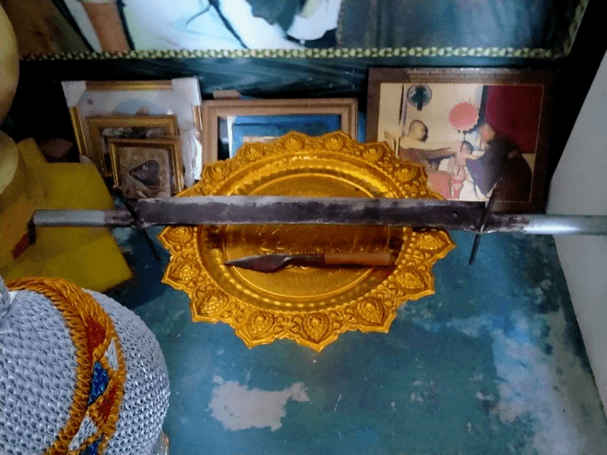 Monk Makeshift Guillotine