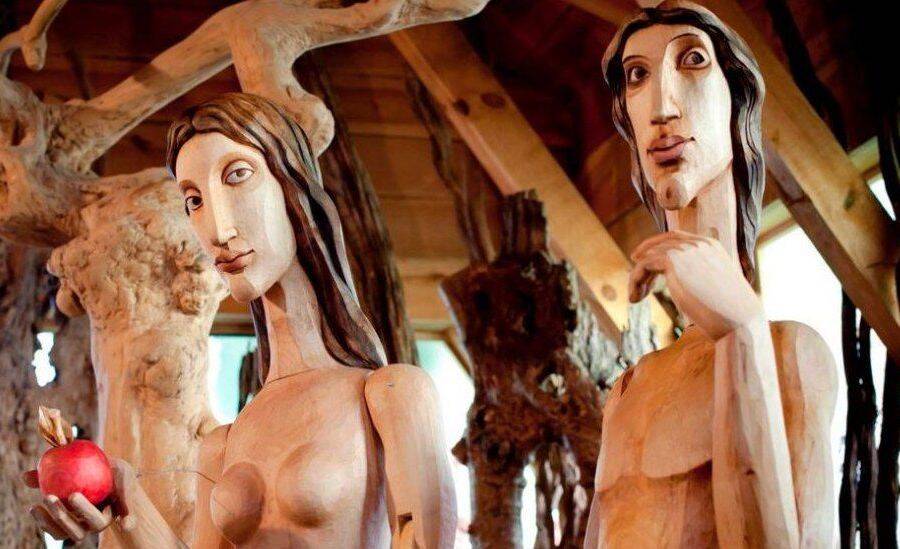 Adam And Eve In Noahs Ark