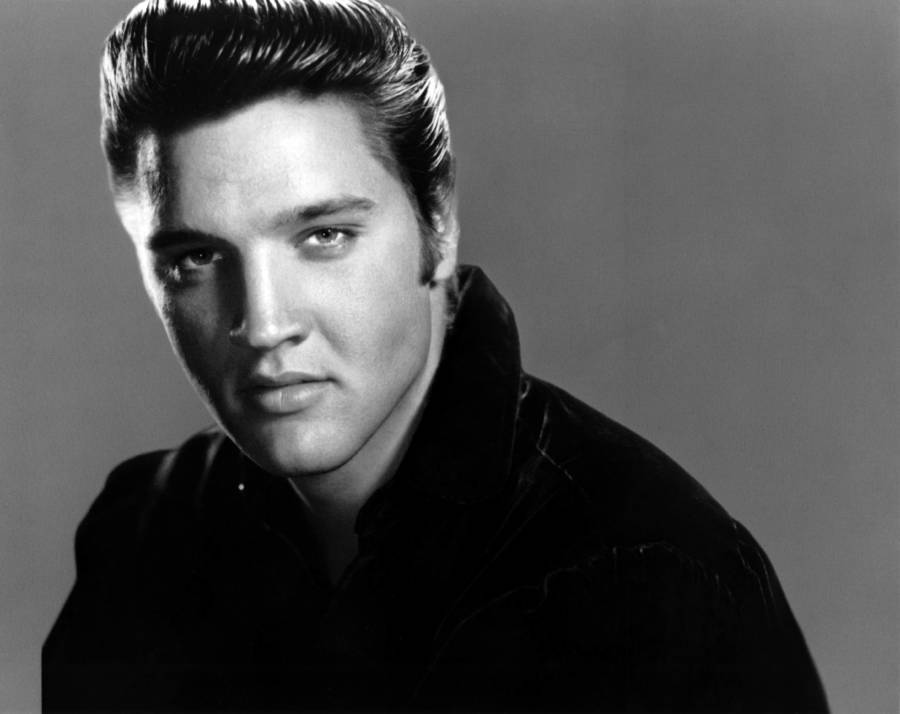 Portrait Of Elvis Presley