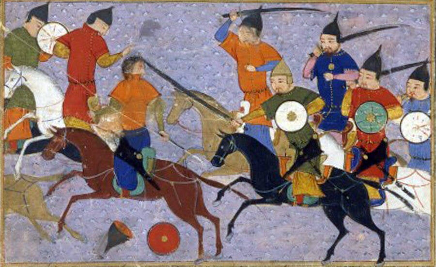 Mongol Battle Against China