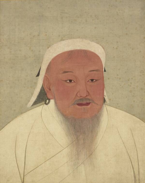 Portrait Of Genghis Khan