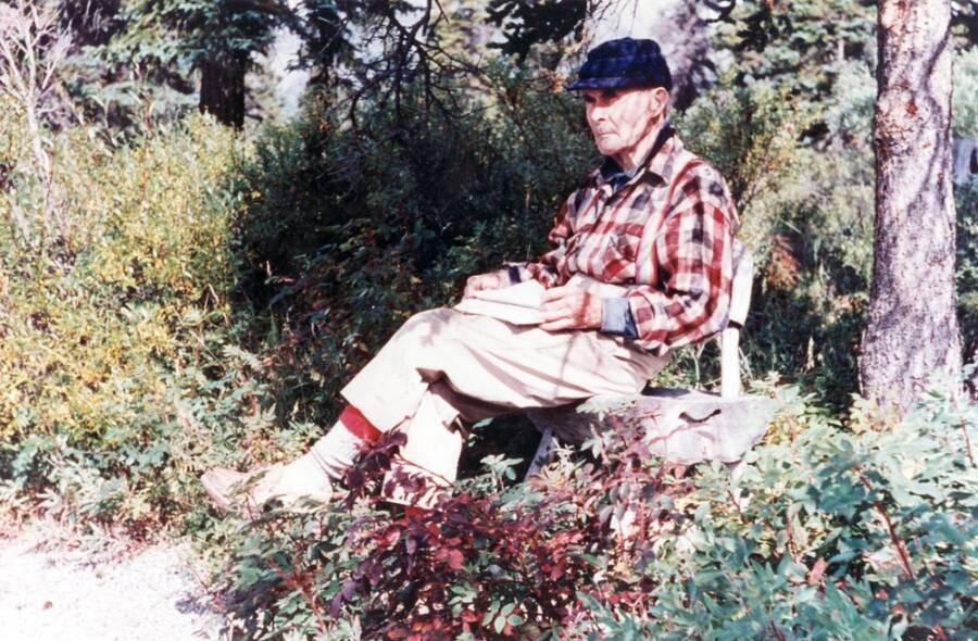 Richard Proenneke At Twin Lakes