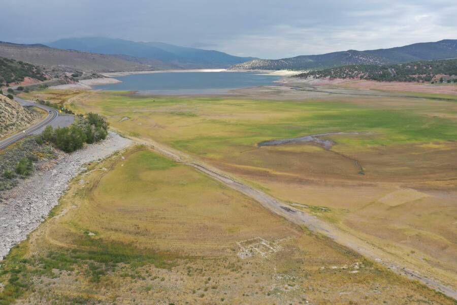 Dry Rockport Reservoir