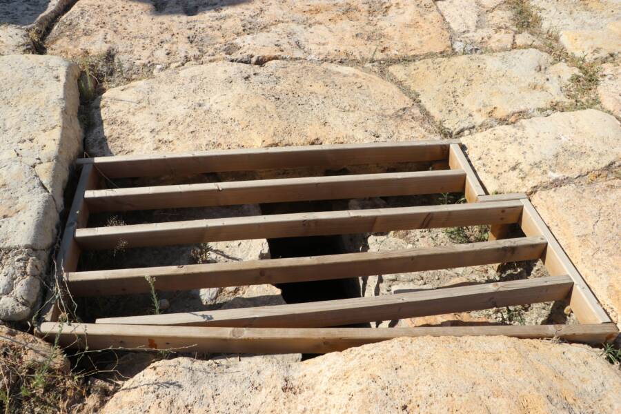 Grate Of Tripolis Sewage System