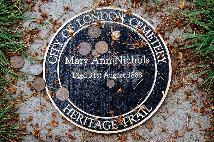 Mary Ann Nichols Grave Marker