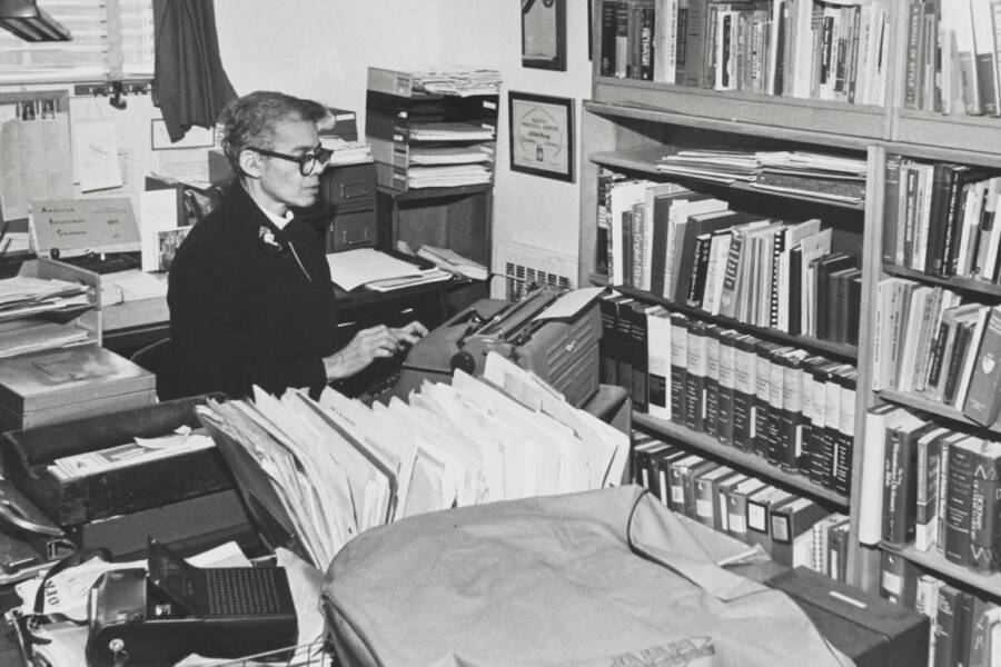 Rev Pauli Murray In Office