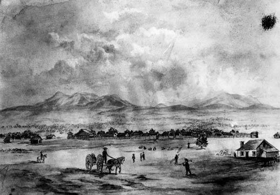 Sketch San Bernardino 1852