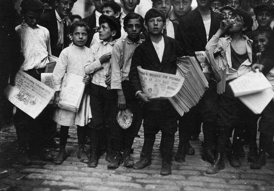 New York Newsboys Strike Of 1899