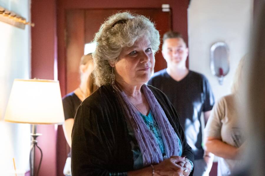 Andrea Perron At The Conjuring House
