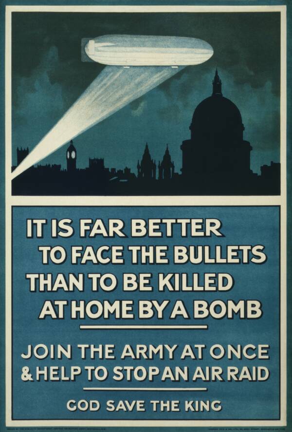 British Zeppelin Poster