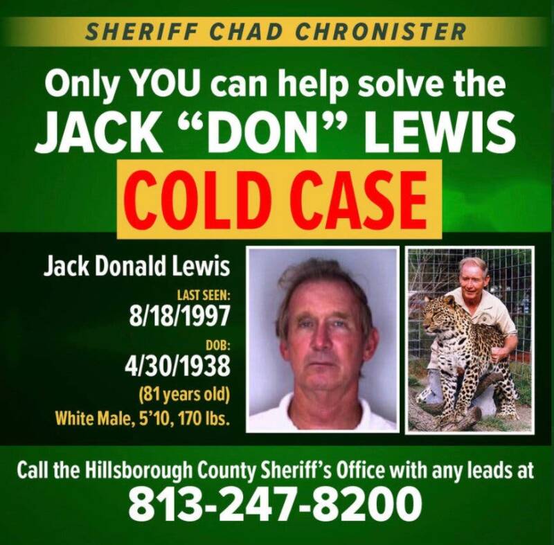 Don Lewis Missing